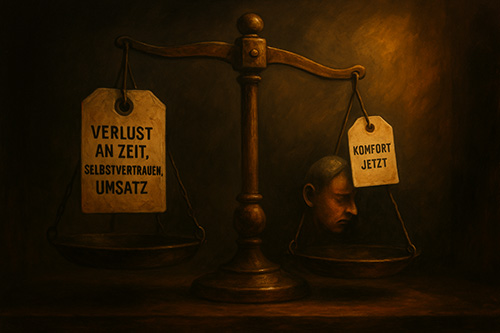 Der Preis des Aufschiebens
