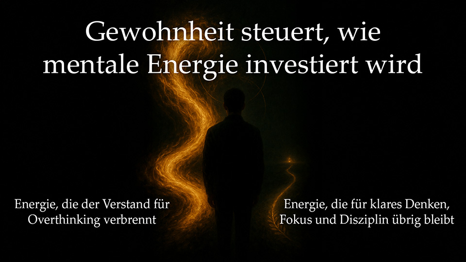 Illustration: Overthinking und exekutive Dysfunktion